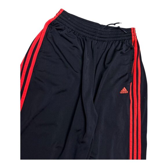 ADIDAS Activewear Relaxed Fit Black Orange Workout Jogger Pants Sweats Men Large - Picture 2 of 6